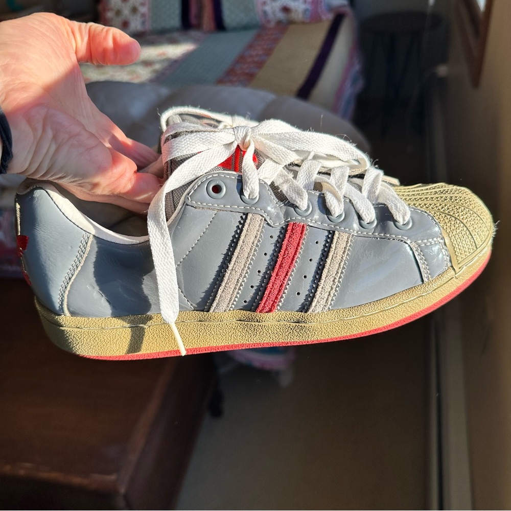 One-of-a-kind Custom‎ Made Adidas Superstar II Sneakers